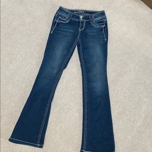 Boot cut jeans